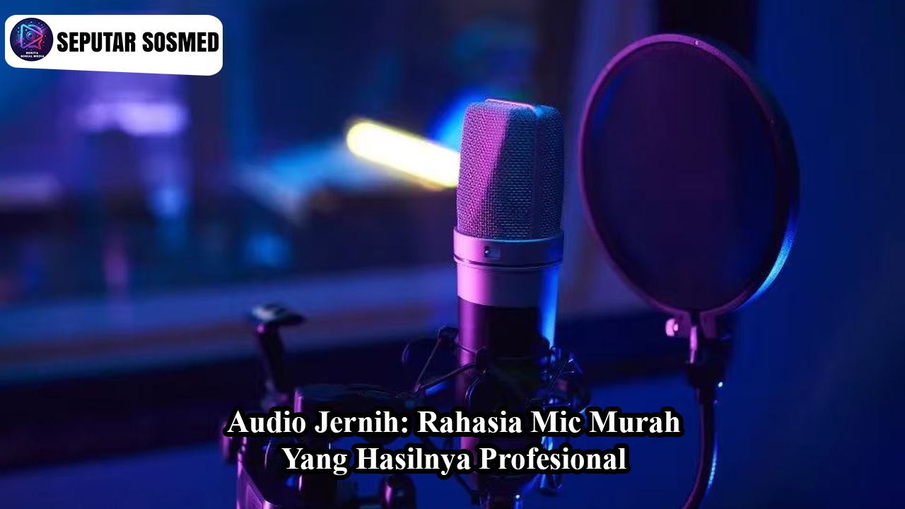 Audio Jernih: Rahasia Mic Murah yang Hasilnya Profesional
