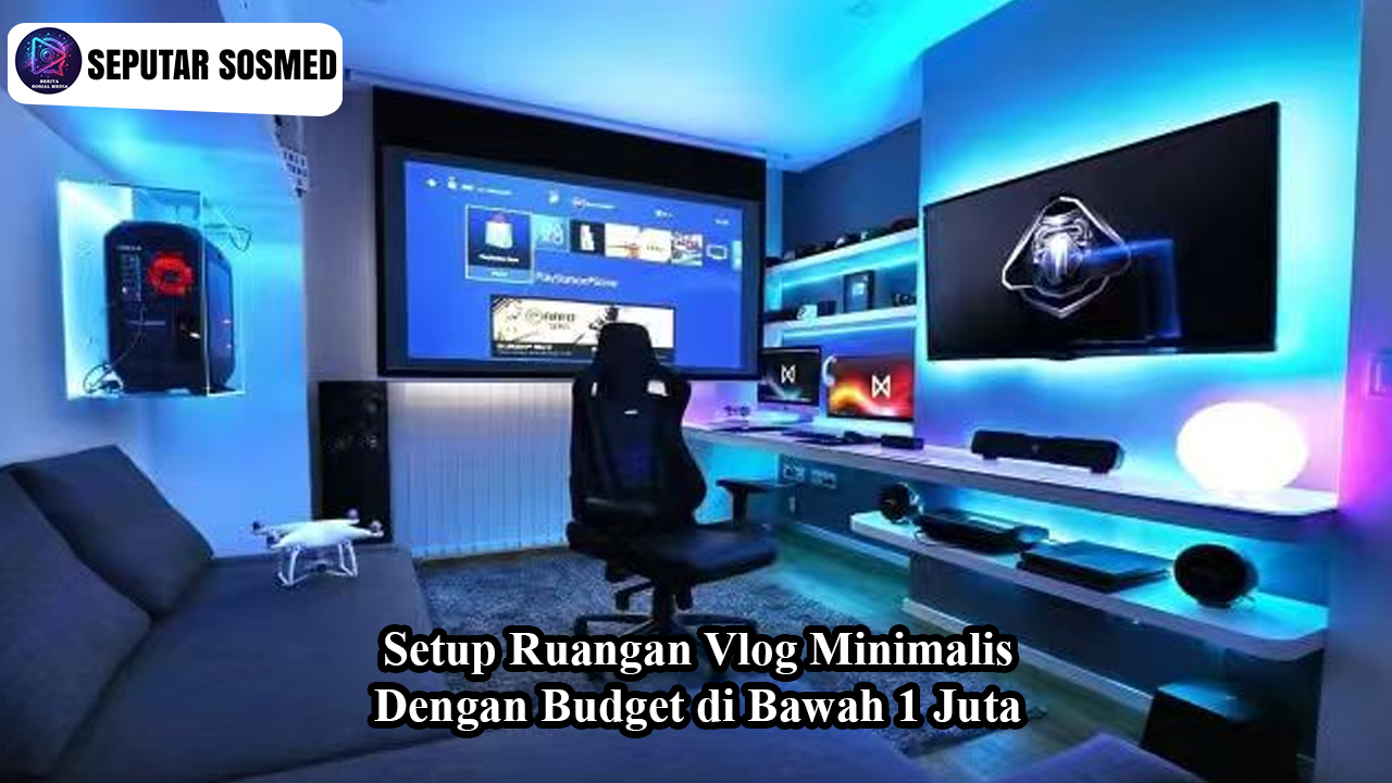 Setup Ruangan Vlog Minimalis dengan Budget di Bawah 1 Juta