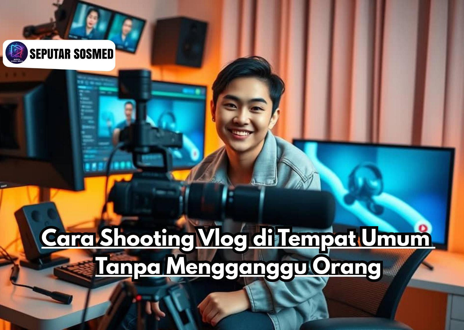 Cara Shooting Vlog di Tempat Umum Tanpa Mengganggu Orang