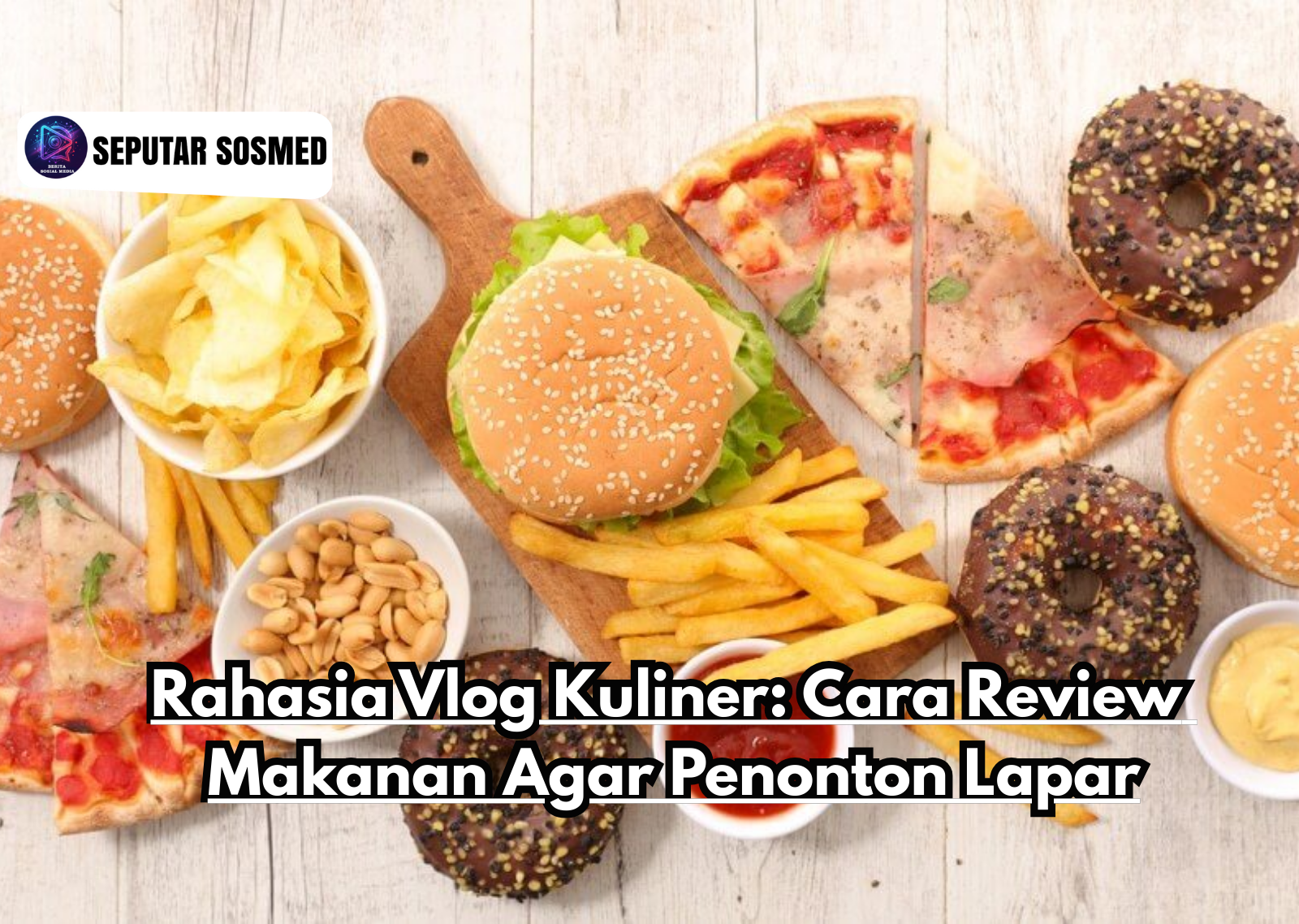 Rahasia Vlog Kuliner Cara Review Makanan Agar Penonton Lapar