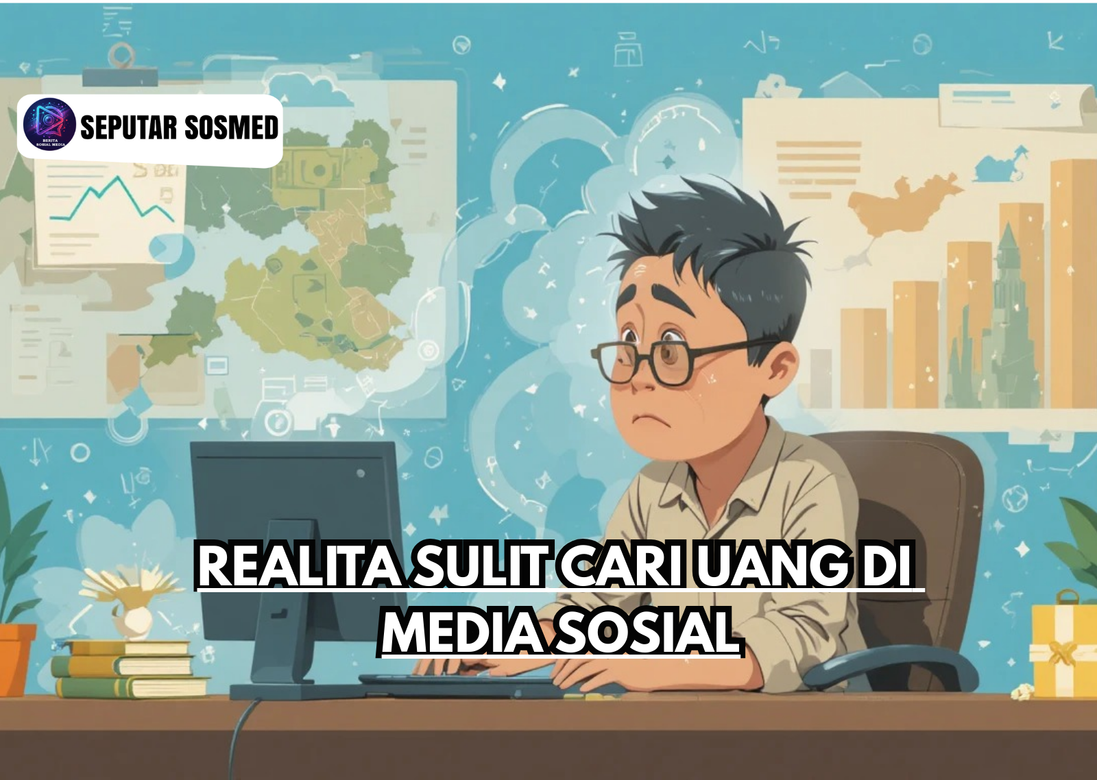 Realita Sulitnya Cari Uang di Media Sosial