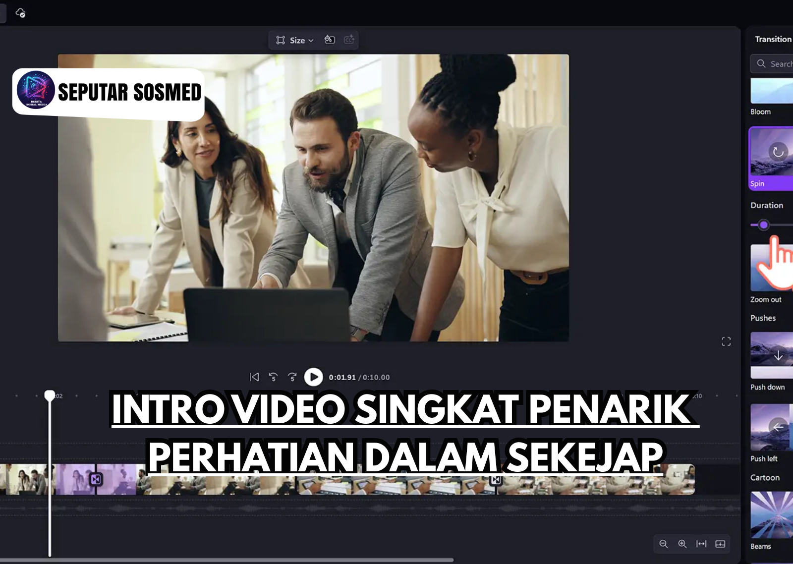 Intro Video Singkat Penarik Perhatian dalam Sekejap