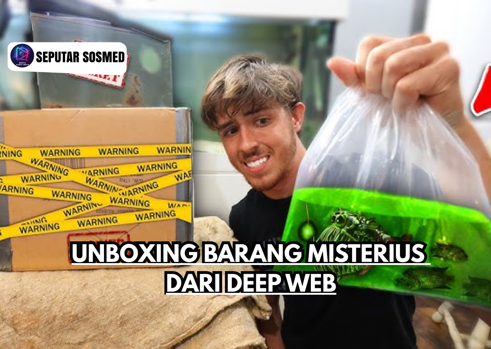 Unboxing Barang Misterius dari Deep Web