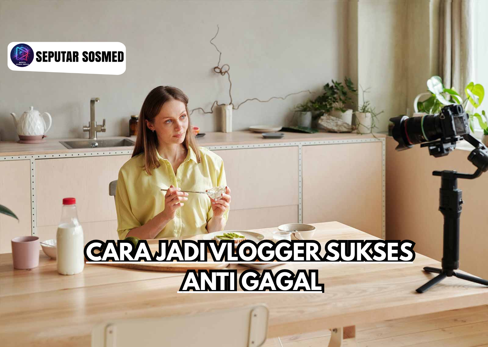 Cara Jadi Vlogger Sukses Anti Gagal