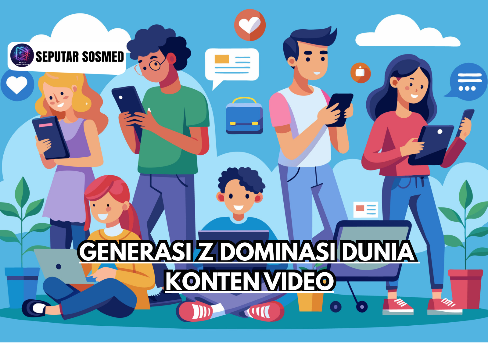Generasi Z Dominasi Dunia Konten Video