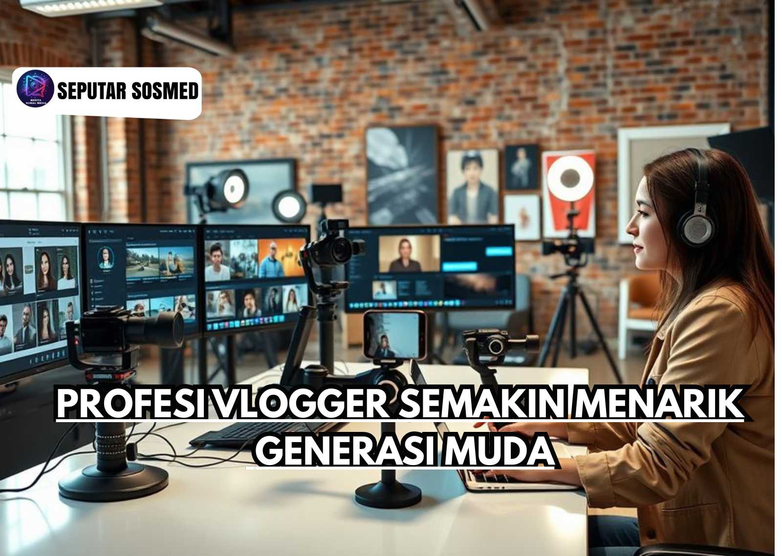 Profesi Vlogger Semakin Menarik Generasi Muda