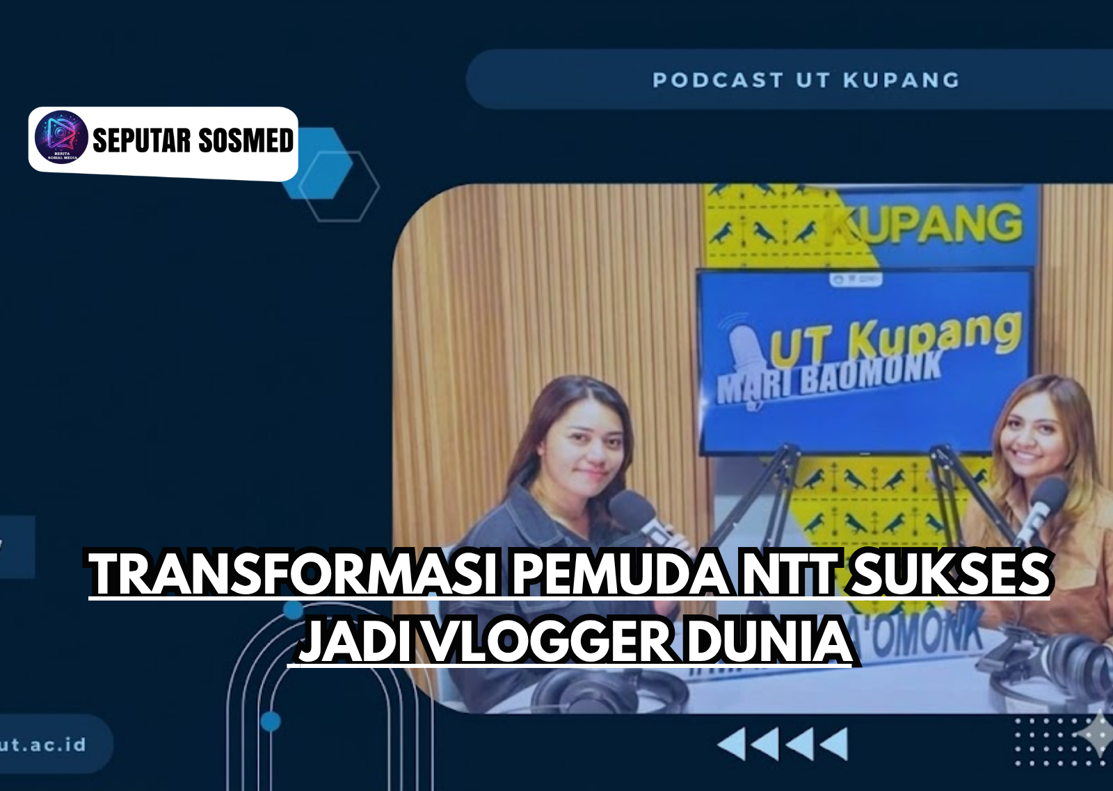 Transformasi Pemuda NTT Sukses Jadi Vlogger Dunia