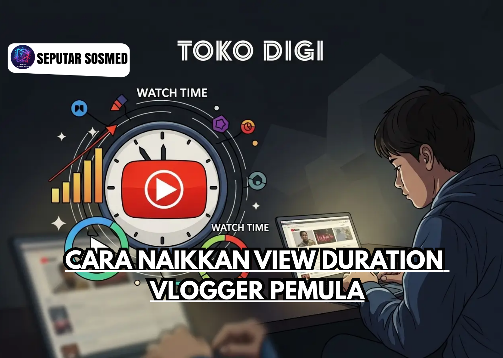 Cara Naikkan View Duration Vlogger Pemula
