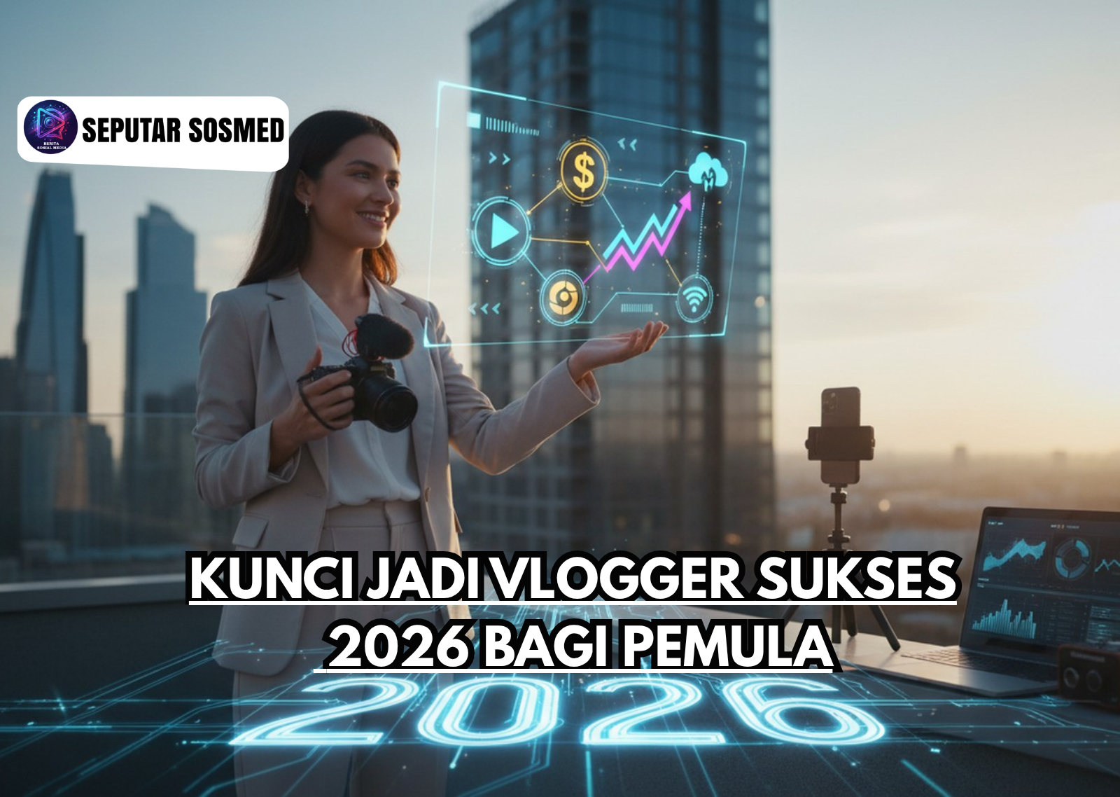 Kunci Jadi Vlogger Sukses 2026 bagi Pemula