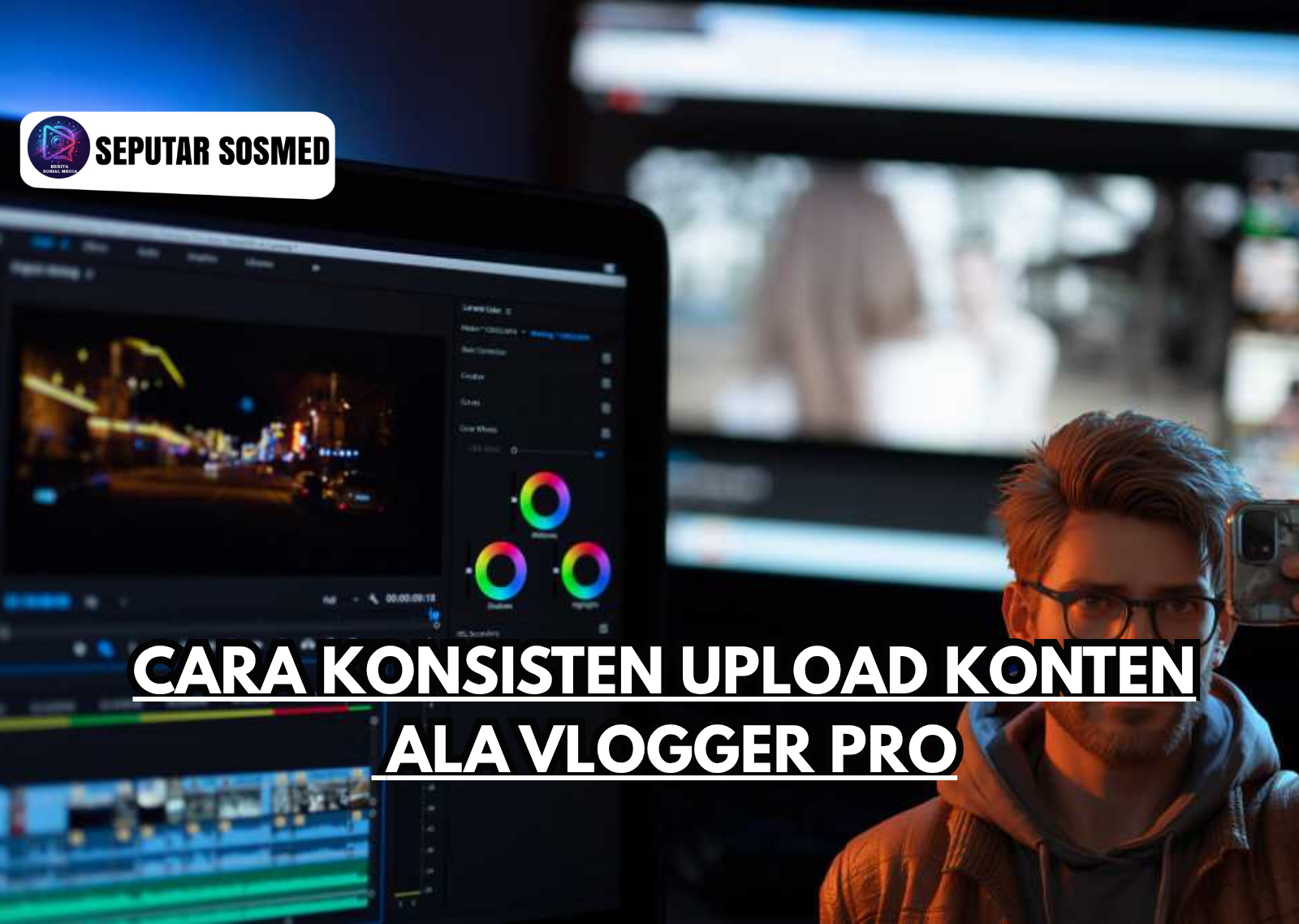 Cara Konsisten Upload Konten ala Vlogger Pro